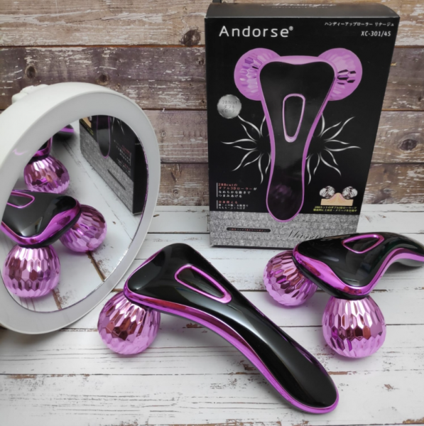 Массажер для лица и тела 3D Massager Andorse XC-301 / Роликовый массажер